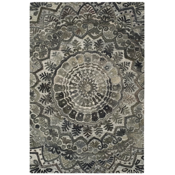 SAFAVIEH Marquee Georgiana Floral Area Rug, Grey/Multi, 2'3" x 4'