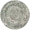 thumbnail image 1 of SAFAVIEH Marquee Georgiana Floral Area Rug, Grey/Multi, 3' x 3' Round, 1 of 8