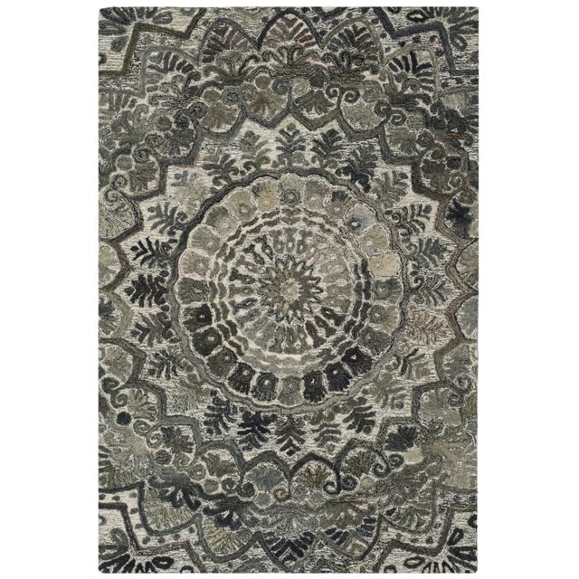 SAFAVIEH Marquee Georgiana Floral Area Rug, Grey/Multi, 3' x 5 ...