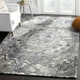 thumbnail image 1 of SAFAVIEH Marquee Georgiana Floral Area Rug, Grey/Multi, 4' x 6', 1 of 10