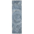 thumbnail image 1 of SAFAVIEH Marquee Georgiana Floral Runner Rug, Blue/Ivory, 2'3" x 6', 1 of 8