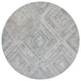 thumbnail image 1 of SAFAVIEH Marquee Kirsten Geometric Area Rug, Turquoise/Beige, 6' x 6' Round, 1 of 8