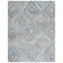 SAFAVIEH Marquee Kirsten Geometric Area Rug, Turquoise/Beige, 8' x 10'