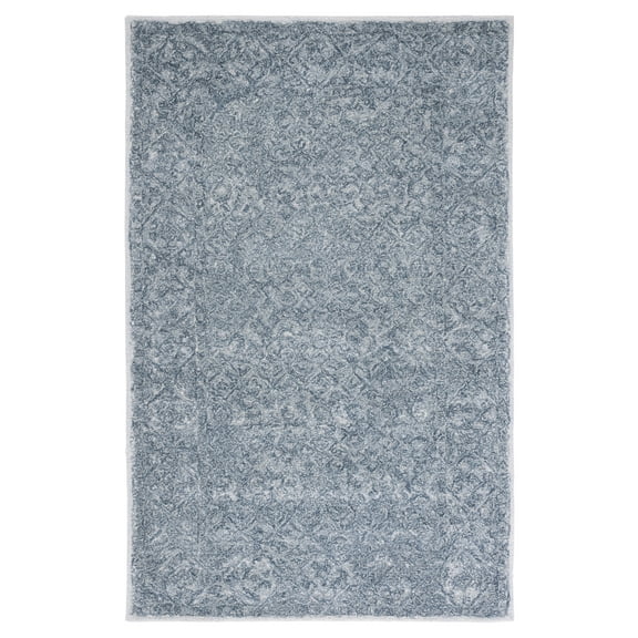 SAFAVIEH Marquee Lalit Diamond Area Rug, Blue/Grey, 5' x 8'