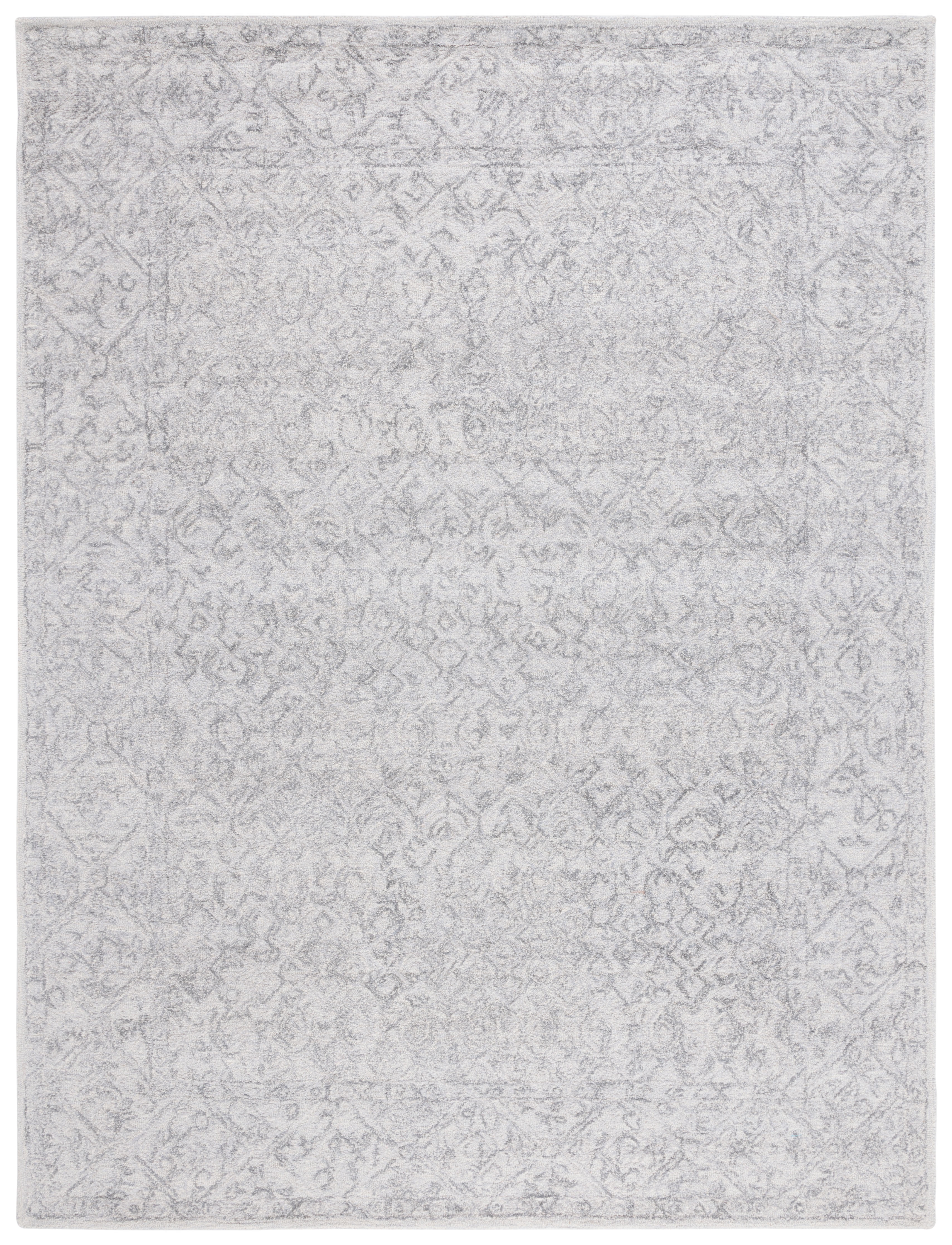 SAFAVIEH Marquee Lalit Diamond Area Rug, Grey, 8' x 10'
