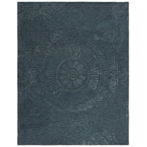 SAFAVIEH Marquee Madelyn Medallion Area Rug, Dark Grey, 8' x 10'