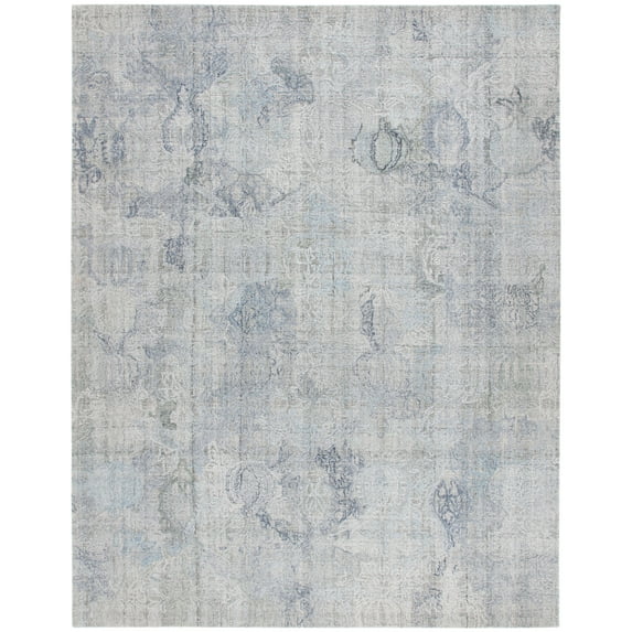 SAFAVIEH Marquee Maria Medallion Polyester Area Rug, Ivory/Grey, 8' x 10'