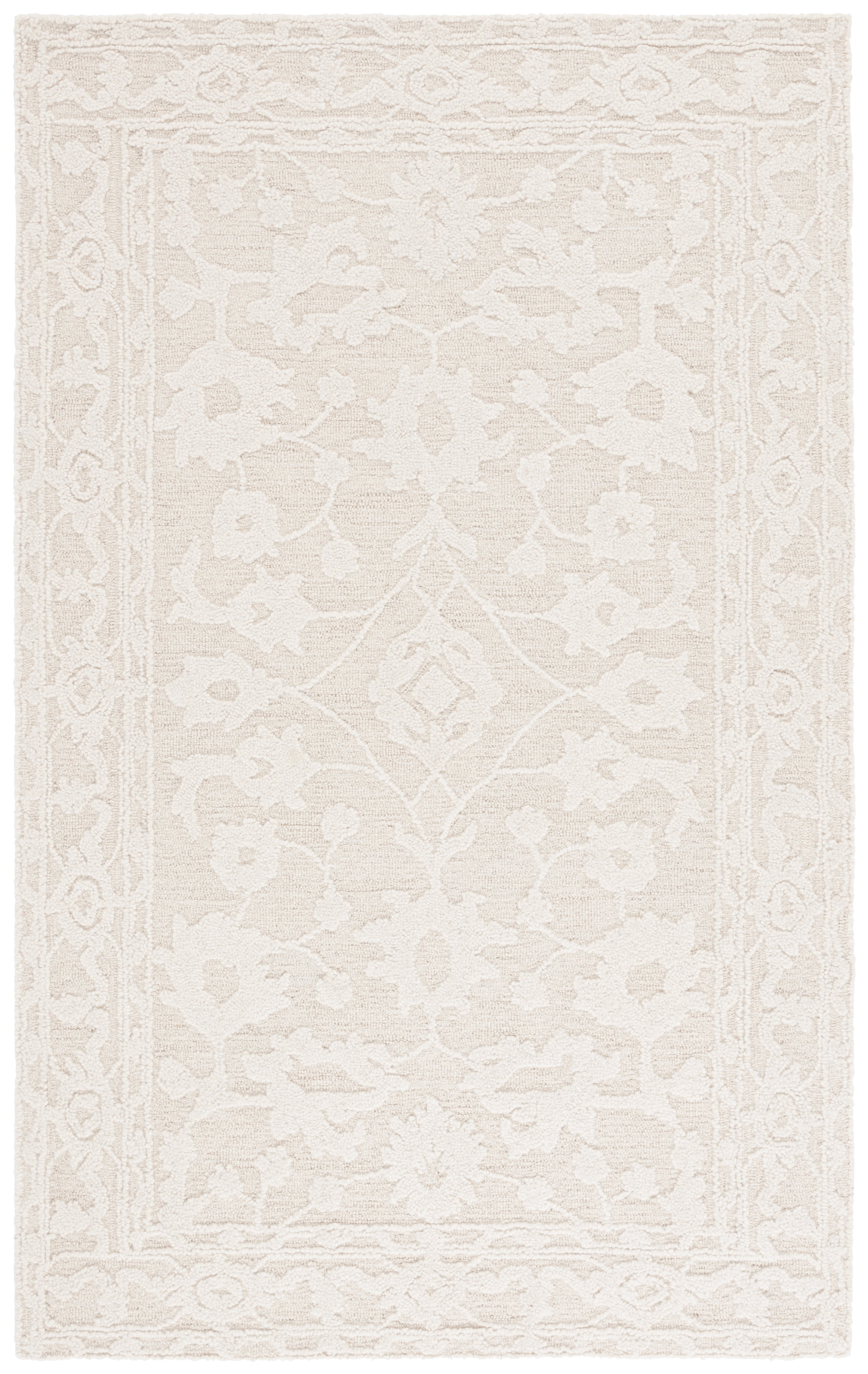 SAFAVIEH Marquee Marlyne Medallion Area Rug, Ivory, 6' x 9'