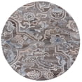 thumbnail image 1 of SAFAVIEH Marquee Marsan Geometric Area Rug, Brown/Grey, 6' x 6' Round, 1 of 10