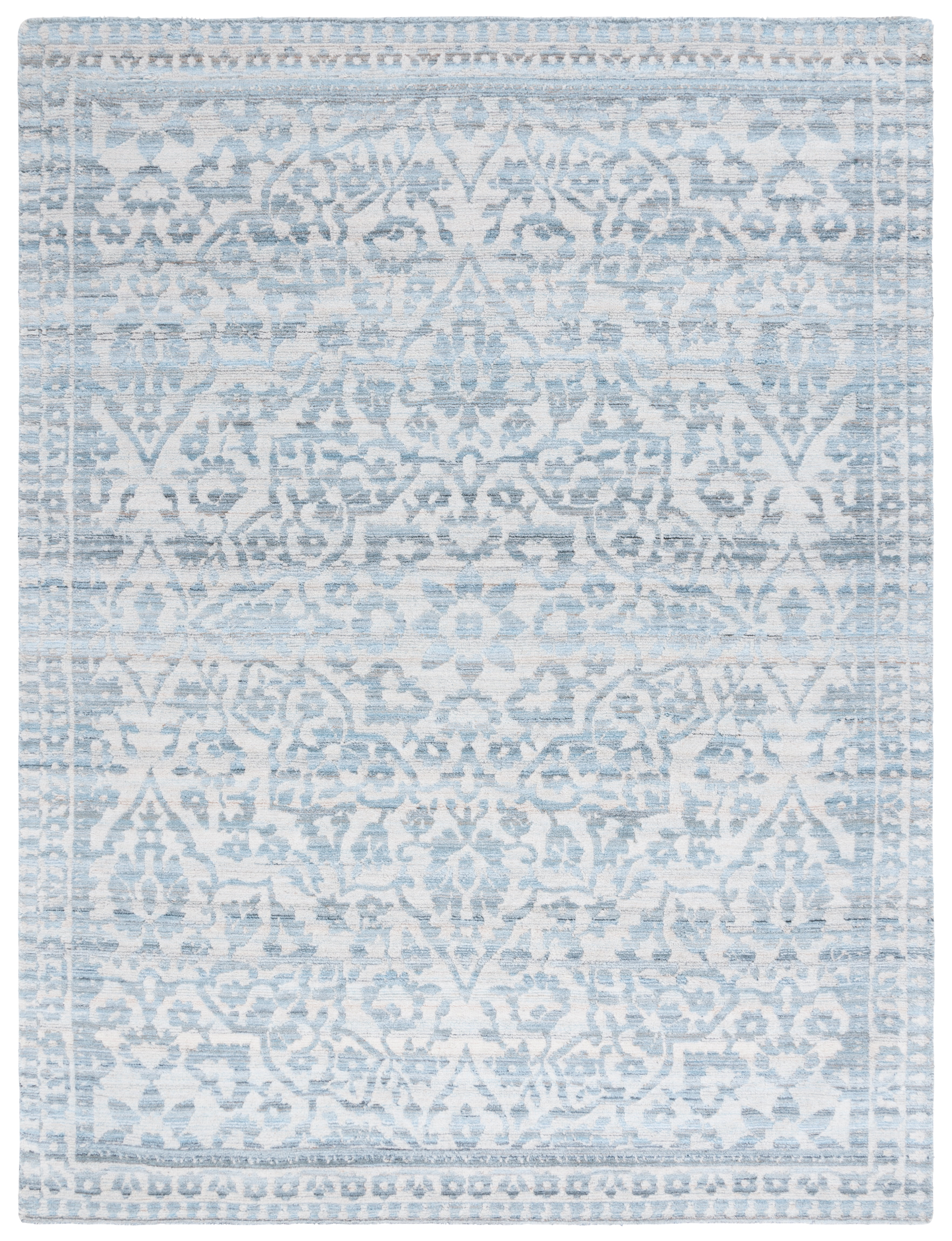 SAFAVIEH Marquee Patrice Medallion Area Rug, Blue/Grey, 8' x 10'