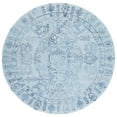 thumbnail image 1 of SAFAVIEH Marquee Xanthia Medallion Area Rug, Light Blue/Navy, 6' x 6' Round, 1 of 8