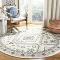 thumbnail image 1 of SAFAVIEH Marrakesh Antilla Southwestern Fringe Area Rug, Ivory/Grey, 6'7" x 6'7" Round, 1 of 9