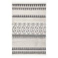 thumbnail image 1 of SAFAVIEH Marrakesh Bernadette Southwestern Polyester Area Rug, Ivory/Blue, 4' x 6', 1 of 10