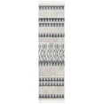 thumbnail image 1 of SAFAVIEH Marrakesh Bernadette Southwestern Polyester Runner Rug, Ivory/Blue, 2'2" x 12', 1 of 7