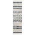 thumbnail image 1 of SAFAVIEH Marrakesh Bernadette Southwestern Polyester Runner Rug, Ivory/Blue, 2'3" x 8', 1 of 10