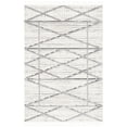 thumbnail image 1 of SAFAVIEH Marrakesh Beryl Diamond Polyester Area Rug, Beige/Grey, 3' x 5', 1 of 8