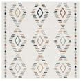 thumbnail image 1 of SAFAVIEH Marrakesh Dallas Geometric Polyester Area Rug, Ivory/Multi, 6'7" x 6'7" Square, 1 of 8