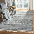 thumbnail image 1 of SAFAVIEH Marrakesh Earleen Southwestern Fringe Area Rug, Navy/Grey, 4' x 6', 1 of 9