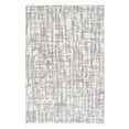 thumbnail image 1 of SAFAVIEH Marrakesh Ellery Geometric Polyester Area Rug, Ivory/Dark Grey, 9' x 12', 1 of 8