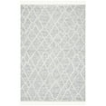 thumbnail image 1 of SAFAVIEH Marrakesh Erykah Distressed Geometric Polyester Area Rug, Ivory/Grey, 9' x 12', 1 of 10