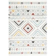 thumbnail image 1 of SAFAVIEH Marrakesh Gale Southwestern Polyester Area Rug, Ivory/Grey, 8' x 10', 1 of 8