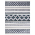 thumbnail image 1 of SAFAVIEH Marrakesh Georgiana Southwestern Polyester Area Rug, Ivory/Blue, 8' x 10', 1 of 9