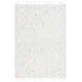 thumbnail image 1 of SAFAVIEH Marrakesh Ian Diamond Polyester Area Rug, Ivory/Ivory, 4' x 6', 1 of 8