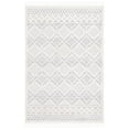 thumbnail image 1 of SAFAVIEH Marrakesh Jessika Diamond Polyester Area Rug, Beige/Grey, 4' x 6', 1 of 8