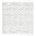 thumbnail image 1 of SAFAVIEH Marrakesh Jessika Diamond Polyester Area Rug, Beige/Grey, 6'7" x 6'7" Square, 1 of 8