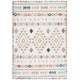 thumbnail image 1 of SAFAVIEH Marrakesh Lemoine Southwestern Polyester Area Rug, Ivory/Multi, 4' x 6', 1 of 8