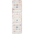 thumbnail image 1 of SAFAVIEH Marrakesh Lemoine Southwestern Polyester Runner Rug, Ivory/Multi, 2'2" x 8', 1 of 8