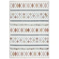 thumbnail image 1 of SAFAVIEH Marrakesh Madelyn Southwestern Polyester Area Rug, Ivory/Multi, 4' x 6', 1 of 8