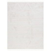 SAFAVIEH Marrakesh Naila Geometric Polyester Area Rug, Beige, 8' x 10'