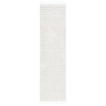 SAFAVIEH Marrakesh Naila Geometric Polyester Runner Rug, Beige, 2'2" x 10'
