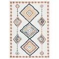 thumbnail image 1 of SAFAVIEH Marrakesh Naomi Southwestern Polyester Area Rug, Ivory/Multi, 9' x 12', 1 of 8