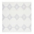thumbnail image 1 of SAFAVIEH Marrakesh Raphael Medallion Polyester Area Rug, Ivory/Grey, 6'7" x 6'7" Square, 1 of 8