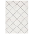 thumbnail image 1 of SAFAVIEH Marrakesh Windsor Diamond Polyester Area Rug, Beige/Grey, 4' x 6', 1 of 8