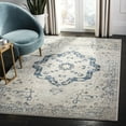 thumbnail image 1 of SAFAVIEH Marseille Charlene Floral Area Rug, Navy/Ivory, 8' x 10', 1 of 7