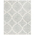 thumbnail image 1 of SAFAVIEH Martha Stewart Abstract Area Rug, Ivory/Blue, 6' x 9', 1 of 7