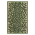 thumbnail image 1 of SAFAVIEH Martha Stewart Arusha Grassland Spotted Area Rug, Grassland Green, 4' x 6', 1 of 5