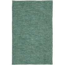 SAFAVIEH Martha Stewart Bertrand Solid Area Rug, Mallard, 2'6" x 3'10"