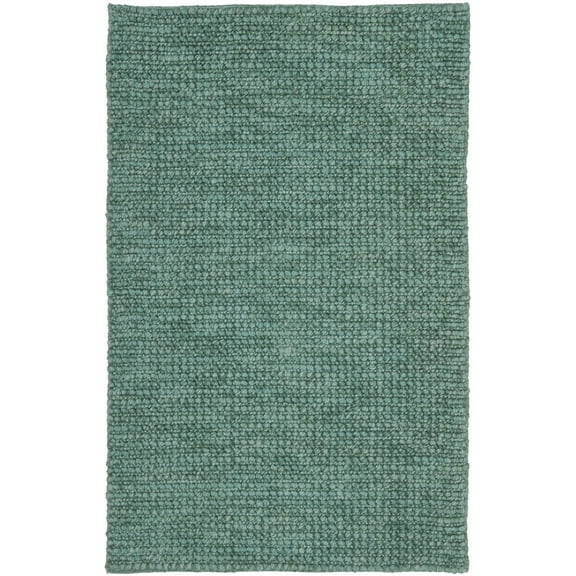 SAFAVIEH Martha Stewart Bertrand Solid Area Rug, Mallard, 2'6" x 3'10"