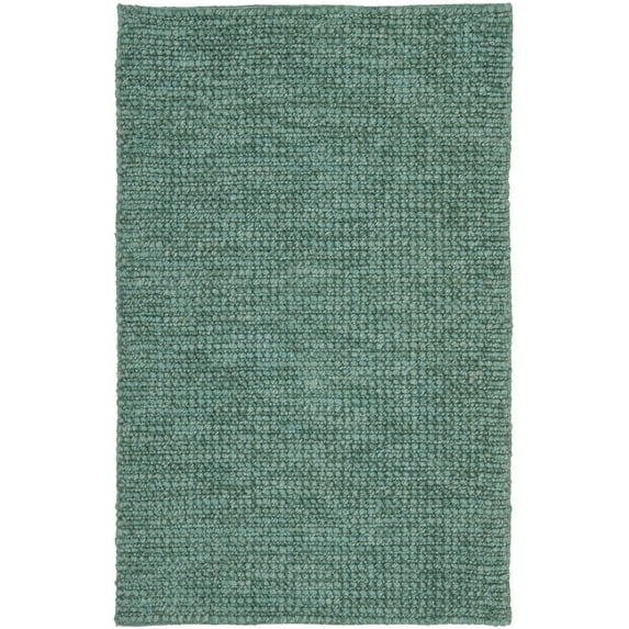 SAFAVIEH Martha Stewart Bertrand Solid Area Rug, Mallard, 2'6" x 3'10"