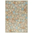 thumbnail image 1 of SAFAVIEH Martha Stewart Bevis Floral Machine Washable Area Rug, Dark Beige/Light Blue, 4' x 6', 1 of 11