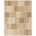 thumbnail image 1 of SAFAVIEH Martha Stewart Blocks Geometric Wool Area Rug, Camel/Ivory, 9' x 12', 1 of 8