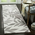 thumbnail image 1 of SAFAVIEH Martha Stewart Charleston Floral Wool Runner Rug, Cement, 2'3" x 8', 1 of 5