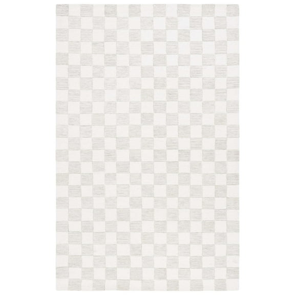 SAFAVIEH Martha Stewart Chelsea Checkered Area Rug, Beige/Ivory, 3' x 5'