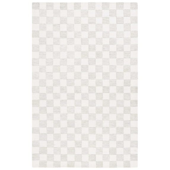 SAFAVIEH Martha Stewart Chelsea Checkered Area Rug, Beige/Ivory, 4' x 6'