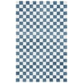 thumbnail image 1 of SAFAVIEH Martha Stewart Chelsea Checkered Area Rug, Blue/Ivory, 3' x 5', 1 of 5