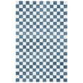 thumbnail image 1 of SAFAVIEH Martha Stewart Chelsea Checkered Area Rug, Blue/Ivory, 5' x 8', 1 of 5